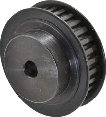 Power Drive - 30 Tooth, 5/16" Inside x 1.89" Outside Diam, Timing Belt Pulley - 1/4, 3/8" Belt Width, 1.91" Pitch Diam, Steel & Cast Iron - Apex Tool & Supply