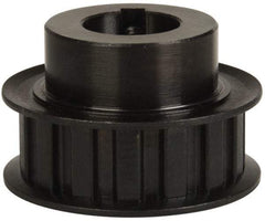 Power Drive - 15 Tooth, 3/4" Inside x 1.76" Outside Diam, Timing Belt Pulley - 1/2" Belt Width, 1.79" Pitch Diam, Steel & Cast Iron - Apex Tool & Supply