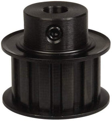 Power Drive - 12 Tooth, 3/8" Inside x 1.402" Outside Diam, Timing Belt Pulley - 3/4" Belt Width, 1.432" Pitch Diam, Steel & Cast Iron - Apex Tool & Supply