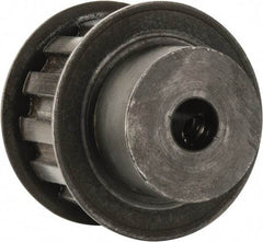 Power Drive - 13 Tooth, 3/8" Inside x 1.522" Outside Diam, Timing Belt Pulley - 3/4" Belt Width, 1.552" Pitch Diam, Steel & Cast Iron - Apex Tool & Supply