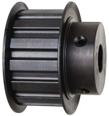 Power Drive - 14 Tooth, 5/8" Inside x 2.174" Outside Diam, Timing Belt Pulley - 3/4, 1" Belt Width, 2.228" Pitch Diam, Steel & Cast Iron - Apex Tool & Supply