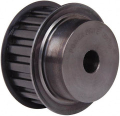 Power Drive - 18 Tooth, 5/8" Inside x 2.811" Outside Diam, Timing Belt Pulley - 3/4, 1" Belt Width, 2.865" Pitch Diam, Steel & Cast Iron - Apex Tool & Supply