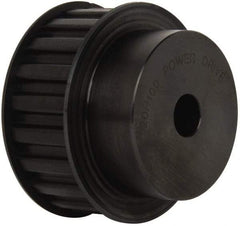 Power Drive - 20 Tooth, 5/8" Inside x 3.129" Outside Diam, Timing Belt Pulley - 3/4, 1" Belt Width, 3.183" Pitch Diam, Steel & Cast Iron - Apex Tool & Supply