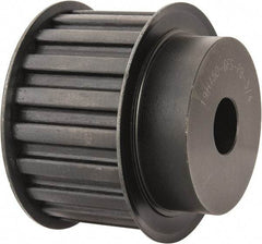 Power Drive - 19 Tooth, 3/4" Inside x 2.97" Outside Diam, Timing Belt Pulley - 1-1/2" Belt Width, 3.024" Pitch Diam, Steel & Cast Iron - Apex Tool & Supply