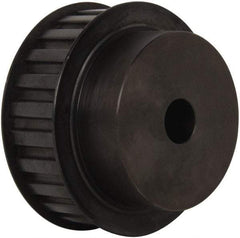 Power Drive - 24 Tooth, 3/4" Inside x 3.766" Outside Diam, Timing Belt Pulley - 3/4, 1" Belt Width, 3.82" Pitch Diam, Steel & Cast Iron - Apex Tool & Supply