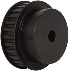 Power Drive - 28 Tooth, 3/4" Inside x 4.402" Outside Diam, Timing Belt Pulley - 3/4, 1" Belt Width, 4.456" Pitch Diam, Steel & Cast Iron - Apex Tool & Supply