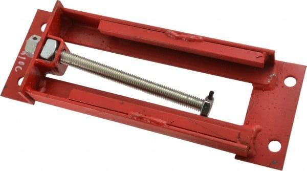 Made in USA - 4-3/4" Wide, Steel Bearing Take Up Frame - Apex Tool & Supply