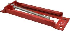 Made in USA - 4-3/4" Wide, Steel Bearing Take Up Frame - Apex Tool & Supply