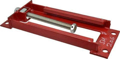 Made in USA - 5-1/4" Wide, Steel Bearing Take Up Frame - Apex Tool & Supply