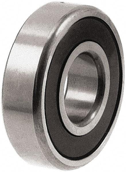 Tritan - 90mm Bore Diam, 140mm OD, Double Seal Deep Groove Radial Ball Bearing - 24mm Wide, 1 Row, Round Bore, 11,200 Lb Static Capacity, 13,100 Lb Dynamic Capacity - Apex Tool & Supply