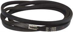Value Collection - Section 4L, 96" Outside Length, V-Belt - Rubber, Fractional HP, No. 4L960 - Apex Tool & Supply