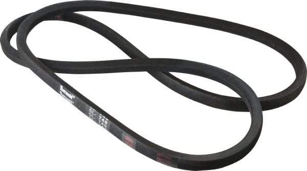Value Collection - Section 5L, 74" Outside Length, V-Belt - Rubber, Fractional HP, No. 5L740 - Apex Tool & Supply