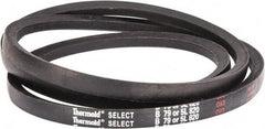 Value Collection - Section 5L, 82" Outside Length, V-Belt - Rubber, Fractional HP, No. 5L820 - Apex Tool & Supply
