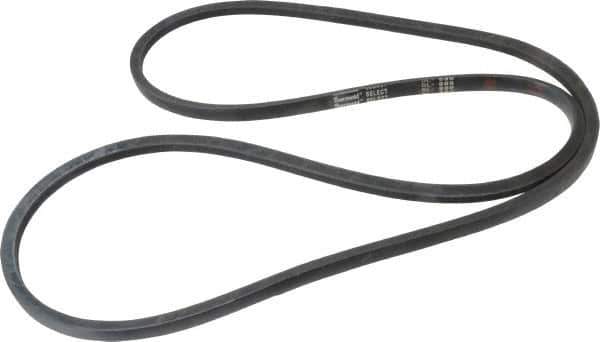Value Collection - Section 5L, 88" Outside Length, V-Belt - Rubber, Fractional HP, No. 5L880 - Apex Tool & Supply