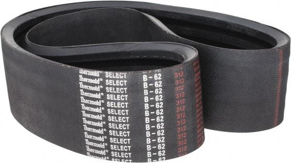 Value Collection - Section B, V-Belt - Neoprene Rubber, Classic Banded, No. B-62 - Apex Tool & Supply