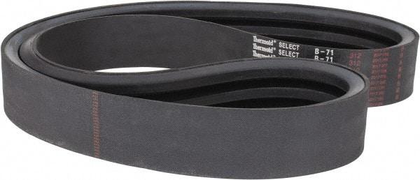 Value Collection - Section B, V-Belt - Neoprene Rubber, Classic Banded, No. B-71 - Apex Tool & Supply