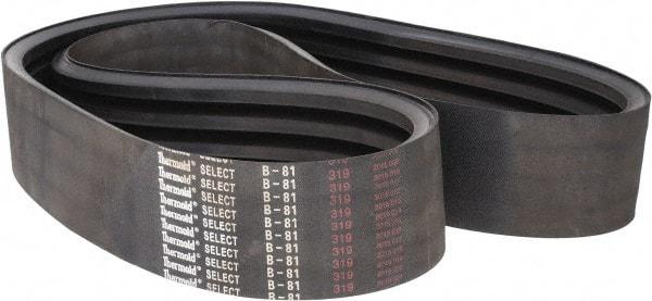 Value Collection - Section B, V-Belt - Neoprene Rubber, Classic Banded, No. B-81 - Apex Tool & Supply