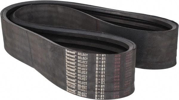 Value Collection - Section B, V-Belt - Neoprene Rubber, Classic Banded, No. B-81 - Apex Tool & Supply