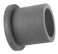 Bunting Bearing - 3/8" Inside x 1/2" Outside Diam, Vespel High Peformance Bearing - 5/8" Flange Outside Diam, 1/16" Flange Thickness, 3/8" OAL - Apex Tool & Supply