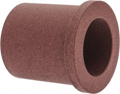 Bunting Bearing - 5/8" Inside x 7/8" Outside Diam, PTFE Sleeve Bearing - 1" Flange Outside Diam, 1/8" Flange Thickness, 1" OAL - Apex Tool & Supply