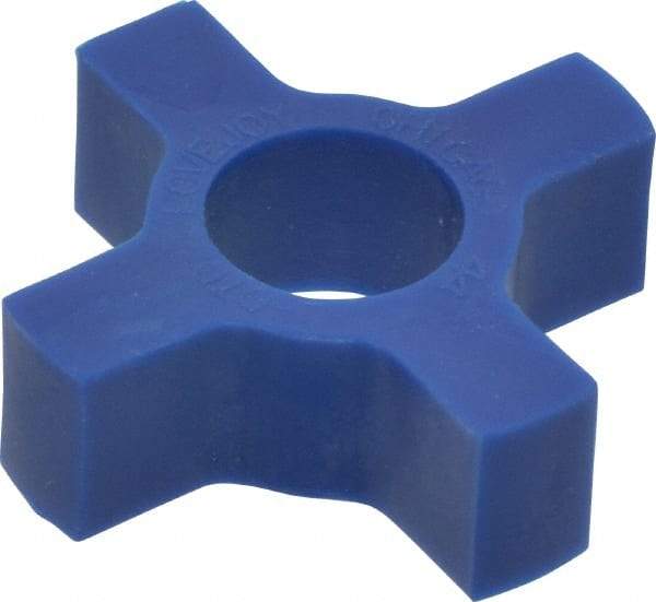 Lovejoy - Flexible Coupling Spider - 1.36" OD, 2" OAL, Urethane, Order 2 Hubs & 1 Spider for Complete Coupling - Apex Tool & Supply