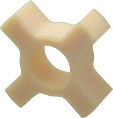 Lovejoy - Flexible Coupling Spider - 1.36" OD, 2" OAL, Hytrel, Order 2 Hubs & 1 Spider for Complete Coupling - Apex Tool & Supply
