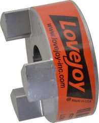 Lovejoy - 3/4" Max Bore Diam, 3/16" x 3/32" Keyway Width x Depth, Flexible Coupling Hub - 2.11" OD, 2.12" OAL, Sintered Iron, Order 2 Hubs & 1 Spider for Complete Coupling - Apex Tool & Supply