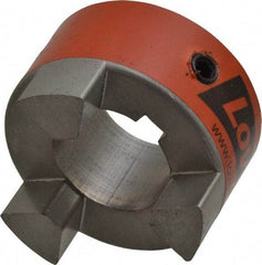 Lovejoy - 1-1/8" Max Bore Diam, 1/4" x 1/8" Keyway Width x Depth, Flexible Coupling Hub - 2.11" OD, 2-1/2" OAL, Sintered Iron, Order 2 Hubs & 1 Spider for Complete Coupling - Apex Tool & Supply