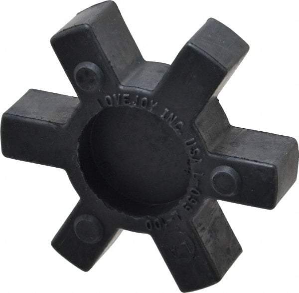 Lovejoy - Flexible Coupling Spider - 2.54" OD, 3-1/2" OAL, Buna-N, Order 2 Hubs & 1 Spider for Complete Coupling - Apex Tool & Supply