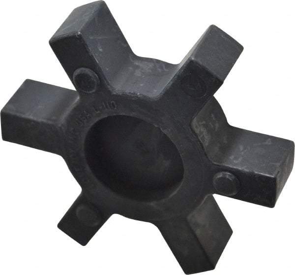 Lovejoy - Flexible Coupling Spider - 3.31" OD, 4-1/4" OAL, Buna-N, Order 2 Hubs & 1 Spider for Complete Coupling - Apex Tool & Supply