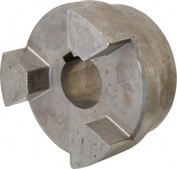 Lovejoy - 1-1/2" Max Bore Diam, Flexible Hub Coupling - 4-1/2" OD, 4.88" OAL, Sintered Iron - Apex Tool & Supply