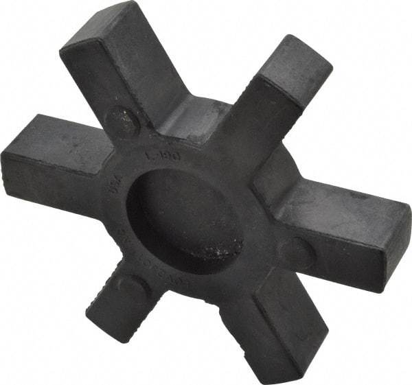 Lovejoy - Flexible Coupling Spider - 4-1/2" OD, 4.88" OAL, Buna-N, Order 2 Hubs & 1 Spider for Complete Coupling - Apex Tool & Supply