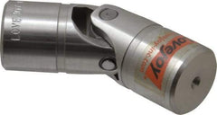 Lovejoy - 1-1/16" Bore Depth, 5,220 In/Lbs. Torque, D-Type Single Universal Joint - 5/8" Inside x 1-1/4" Outside Diam, 3-3/4" OAL - Apex Tool & Supply