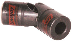 Lovejoy - 2-3/4" Bore Depth, 65,400 In/Lbs. Torque, D-Type Single Universal Joint - 1-1/2" Inside x 3" Outside Diam, 9-1/16" OAL - Apex Tool & Supply