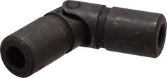 Lovejoy - 5/8" Bore Depth, 378 In/Lbs. Torque, D-Type Single Universal Joint - 1/4" Inside x 1/2" Outside Diam, 2" OAL - Apex Tool & Supply