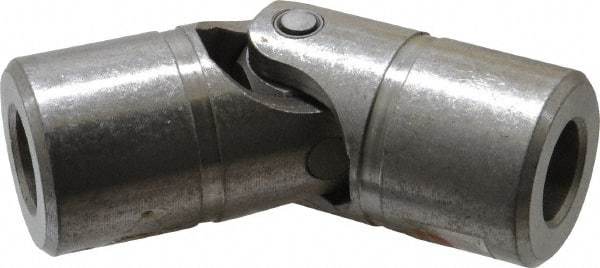 Lovejoy - 1-3/16" Bore Depth, 7,920 In/Lbs. Torque, D-Type Single Universal Joint - 3/4" Inside x 1-1/2" Outside Diam, 4-1/4" OAL - Apex Tool & Supply