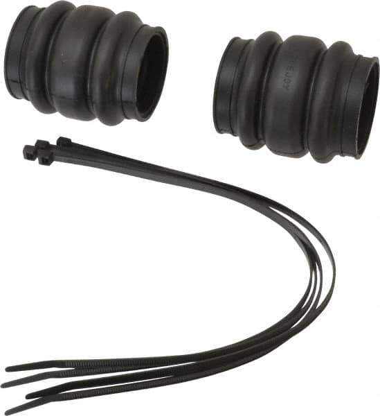 Lovejoy - 1-1/2" Bore Depth, 10,400 In/Lbs. Torque, Universal Joint Boot - 1" Inside x 2.59" Outside Diam, 3.08" OAL - Apex Tool & Supply