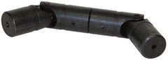 Lovejoy - 1" Bore Depth, 2,880 In/Lbs. Torque, DD-Type Double Universal Joint - 9/16" Inside x 1-1/8" Outside Diam, 7" OAL - Apex Tool & Supply