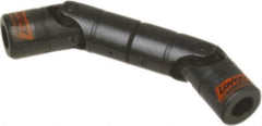 Lovejoy - 7/8" Bore Depth, 1,176 In/Lbs. Torque, DD-Type Double Universal Joint - 7/16" Inside x 7/8" Outside Diam, 6" OAL - Apex Tool & Supply