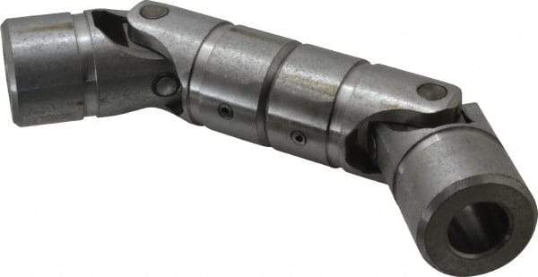 Lovejoy - 1-1/2" Bore Depth, 15,600 In/Lbs. Torque, DD-Type Double Universal Joint - 1" Inside x 2" Outside Diam, 10-7/8" OAL - Apex Tool & Supply