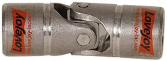 Lovejoy - 1-3/16" Bore Depth, 5,280 In/Lbs. Torque, D-Type Single Universal Joint - 3/4" Inside x 1-1/2" Outside Diam, 4-1/4" OAL - Apex Tool & Supply
