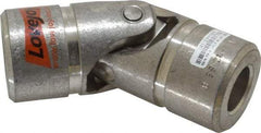 Lovejoy - 1-1/2" Bore Depth, 10,400 In/Lbs. Torque, D-Type Single Universal Joint - 1" Inside x 2" Outside Diam, 5-7/16" OAL - Apex Tool & Supply