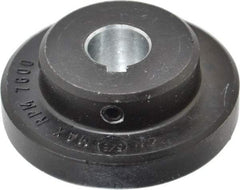 Lovejoy - 5/8" Max Bore Diam, 3/16" x 3/32" Keyway Width x Depth, Flexible Coupling Hub - 2.046" OD, 2.38" OAL, Cast Iron - Apex Tool & Supply