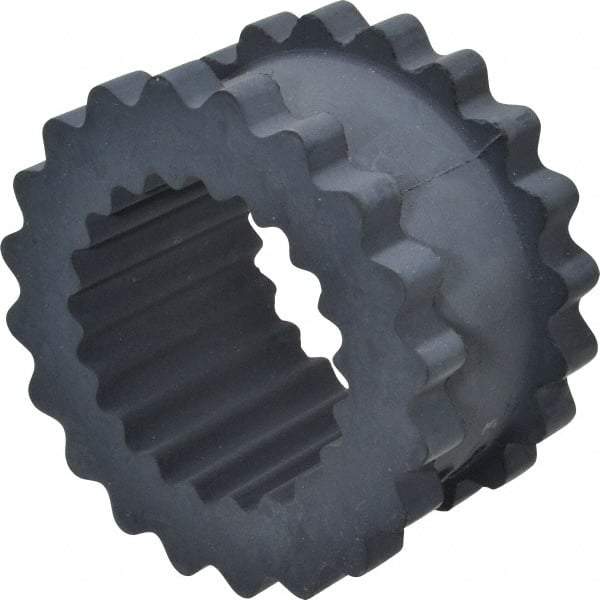 Lovejoy - 5 One Piece Solid Flexible Coupling Sleeve Insert - 2.94" OD, 1.56" OAL, EPDM - Apex Tool & Supply
