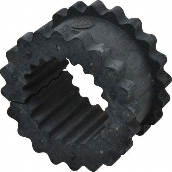 Lovejoy - 5 One Piece Split Flexible Coupling Sleeve Insert - 2.94" OD, 1.56" OAL, EPDM - Apex Tool & Supply