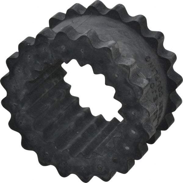Lovejoy - 6 One Piece Split Flexible Coupling Sleeve Insert - 3-3/4" OD, 1.88" OAL, EPDM - Apex Tool & Supply