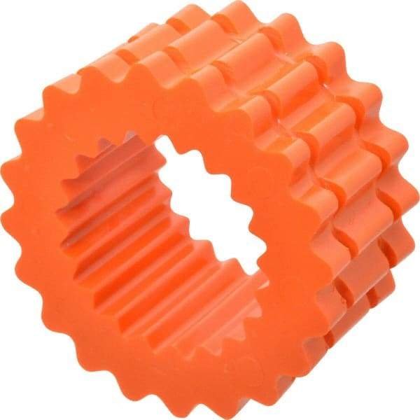 Lovejoy - 6 One Piece Solid Flexible Coupling Sleeve Insert - 3-3/4" OD, 1.88" OAL, Hytrel - Apex Tool & Supply
