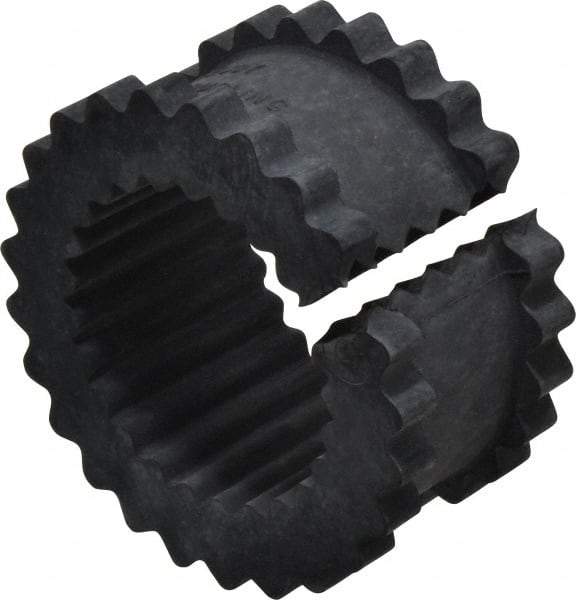 Lovejoy - 7 One Piece Split Flexible Coupling Sleeve Insert - 4.34" OD, 2.19" OAL, EPDM - Apex Tool & Supply