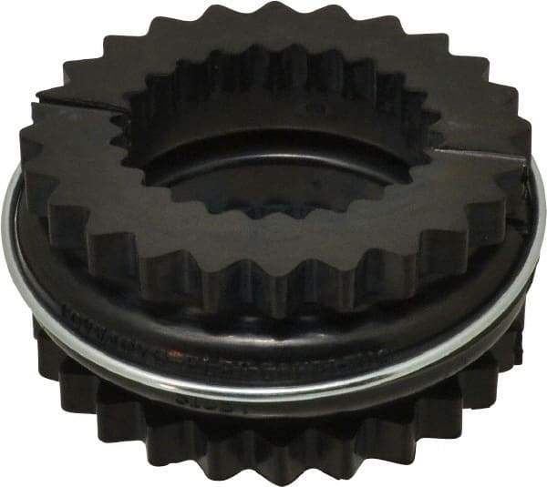 Lovejoy - 7 Two Piece Flexible Coupling Sleeve Insert - 4.34" OD, 2.19" OAL, EPDM - Apex Tool & Supply