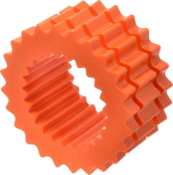 Lovejoy - 8 One Piece Solid Flexible Coupling Sleeve Insert - 5.06" OD, 2-1/2" OAL, Hytrel - Apex Tool & Supply
